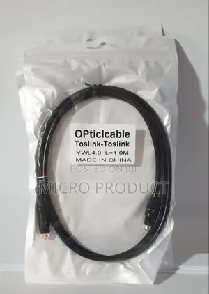 1m Optical Audio Cable - Brand New