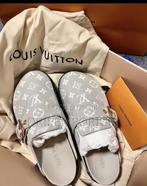 Louis Vuitton Monogram Buckle Mule