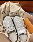 Louis Vuitton Monogram Buckle Mule - 1