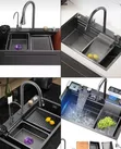 Complete Kitchen Sink with Tap & Accessories - 2