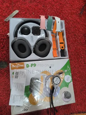 DP9 Smart Watch with Speaker and 7 Straps