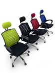 Ergonomic Mesh Office Chair with Headrest - 3