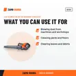 Oleomac 40V Cordless Blower - BVI60 - 3