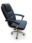 Royal Comfort Executive Office Chair - Black Leather - 1