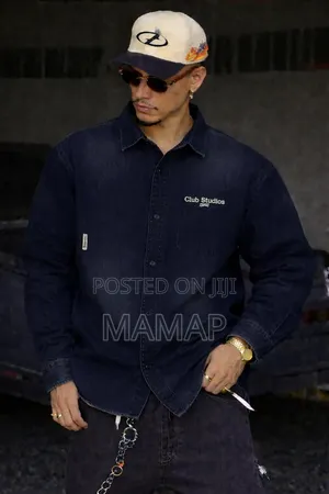 Men's Jeans Shirt - Turkey Grade