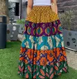 Adire Maxi Skirt - 2