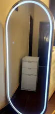LED Full-Length Arch Mirror - Modern Standing Mirror - 1