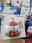2-Tier Fruit Stand with Detachable Baskets - 1