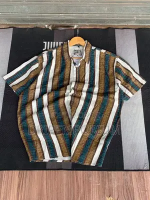 Vintage Stripe Linen Shirt