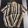 Vintage Stripe Linen Shirt - 4