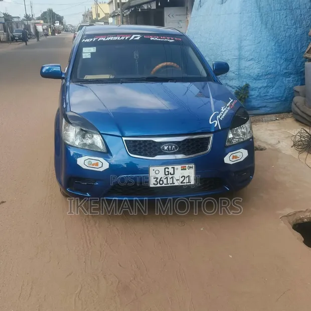 Kia Rio LX 2011 Blue Sedan - 1