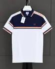 Hermès Polo Shirt - White/Navy/Orange - 3