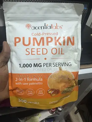 Pumpkin Seed Oil + Saw Palmetto 300 Softgels