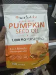 Pumpkin Seed Oil + Saw Palmetto 300 Softgels - 3