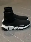 Balenciaga Speed Trainer Black White - 2