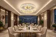 Summerwind Modern Crystal Ceiling Fan Light with Remote (48W Gold) - 2