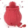 Sextreme Tongue Masturbator Vibrator - Rose Red - 1