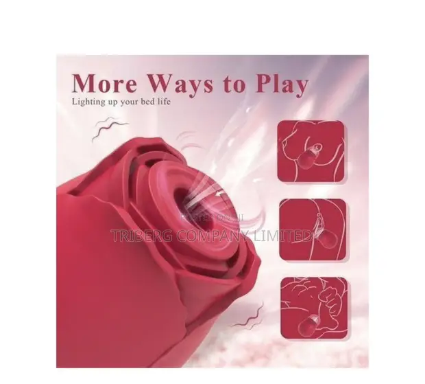 Rose Sucker Clitoral Vibrator for Women - 1