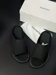Balenciaga Monogram Slide Sandals - 1