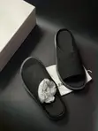 Balenciaga Monogram Slide Sandals - 2