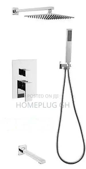 Concealed Shower Mixer - Chrome (AL-926)