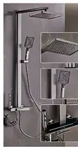 Shower Set - Gray (AL-009) - 1