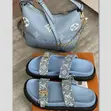 Louis Vuitton Handbag & Slipper Combo - 1