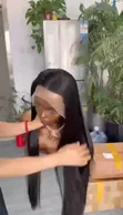 26 Inches Bone Straight Wig with 4x4 Closure - 2