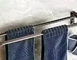 Double Towel Bar - Gray - 1