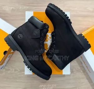 Timberland Suede Sneakers - Black