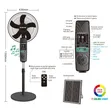 4-in-1 Rechargeable Fan with Bluetooth Speaker & Power Bank - 2