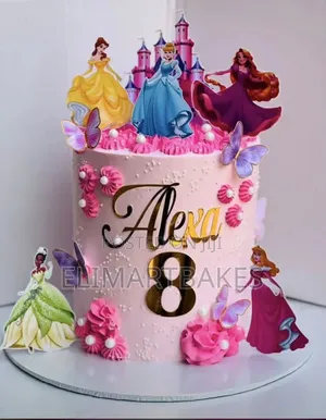 Cartoon Character Birthday Cake