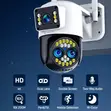 Difang 8MP 10x Zoom 2 Lens WiFi CCTV Security Camera - 1