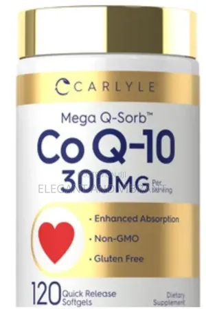 CoQ10 300mg Per Serving | 120 Softgels