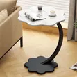 Coffee / Bedside Table - Flower Shape (Black) - 2