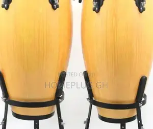 Conga Drums (Pair) - Natural