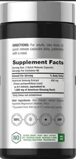 American Ginseng Capsules, 1800mg, 200 Capsules - 2
