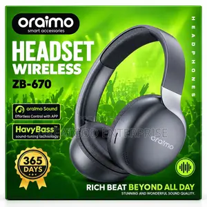 Oraimo ZB-670 Wireless Over-Ear Headset
