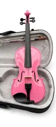 Pink Violin with Case - 1