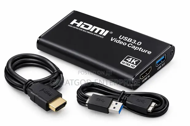 HDMI to USB 3.0 4K Video Capture Card - 1