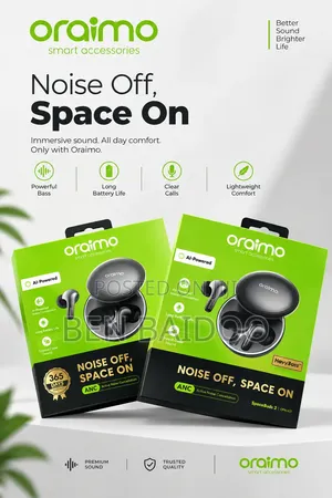 Oraimo Spacebuds 2 Wireless Earbuds