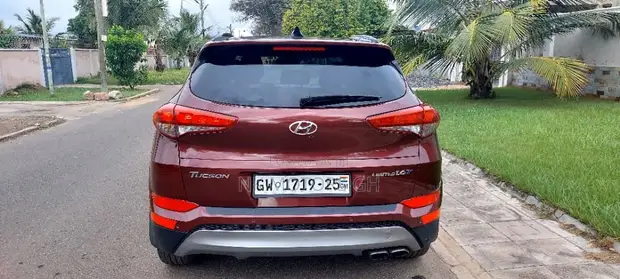 Hyundai Tucson Limited AWD 2018 Burgundy - 1
