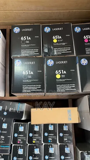 HP 651a Toner Cartridges