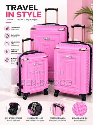Quality Plastic Travel Bags 3-in-1