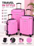 Quality Plastic Travel Bags 3-in-1 - 1