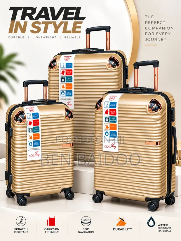 Authentic 3-in-1 Travel Bags - 1