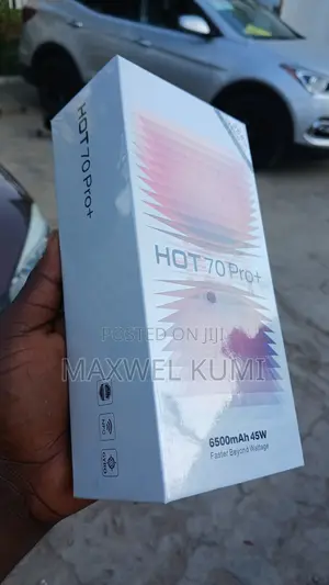 New Infinix Hot 70 Pro 5G+ 256GB Black