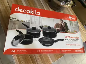Decakila 7-Piece Non-Stick Cookware Set
