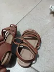 ID Kids Brown Leather Sandals - Used - 2