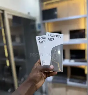 New Samsung Galaxy A07 64GB Black